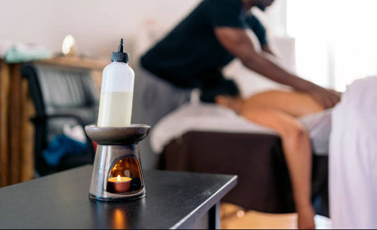 Massage californien relaxant mouvements enveloppants